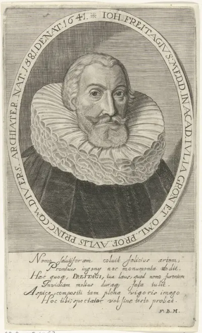 Portret van Johannes Freijtag