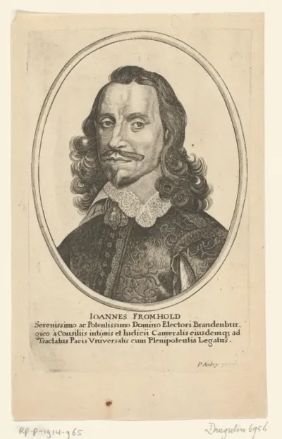 Portret van Johannes Fromhold