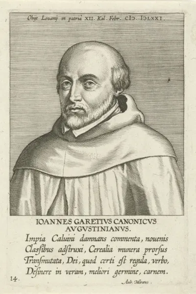 Portret van Johannes Garet
