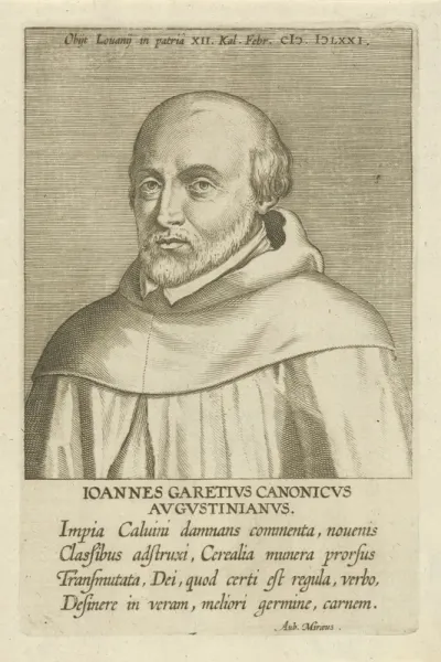Portret van Johannes Garet