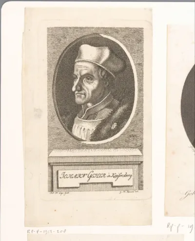 Portret van Johannes Geiler