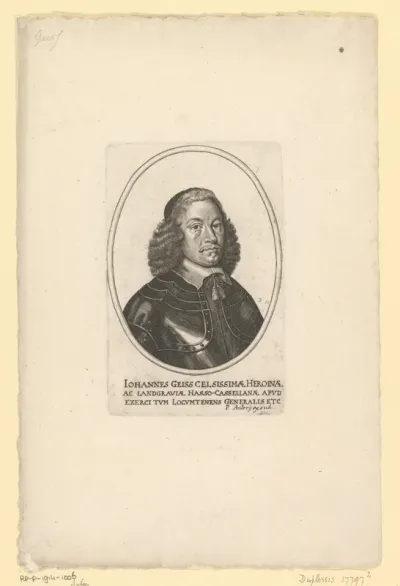 Portret van Johannes Geiss