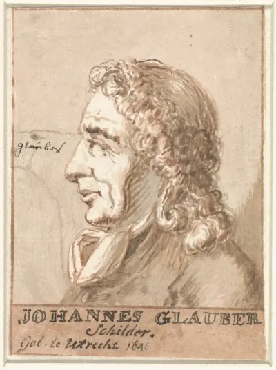 Portret van Johannes Glauber