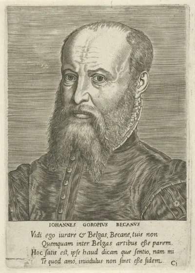 Portret van Johannes Goropius Becanus