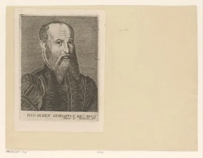 Portret van Johannes Goropius Becanus