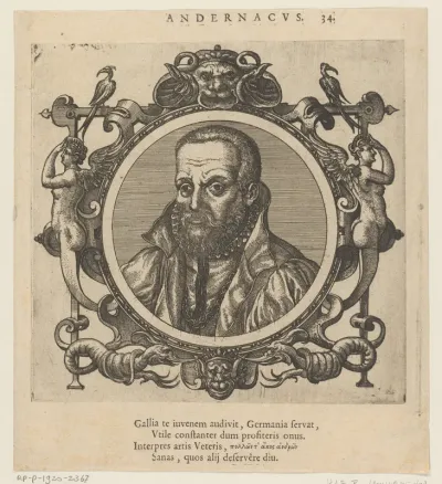 Portret van Johannes Guinterius