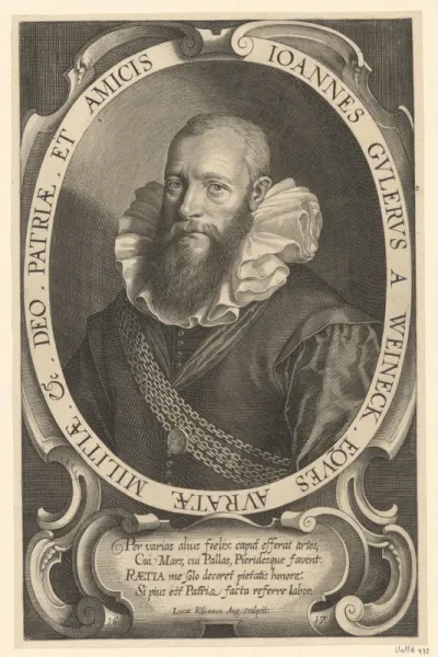Portret van Johannes Guler von Wyneck