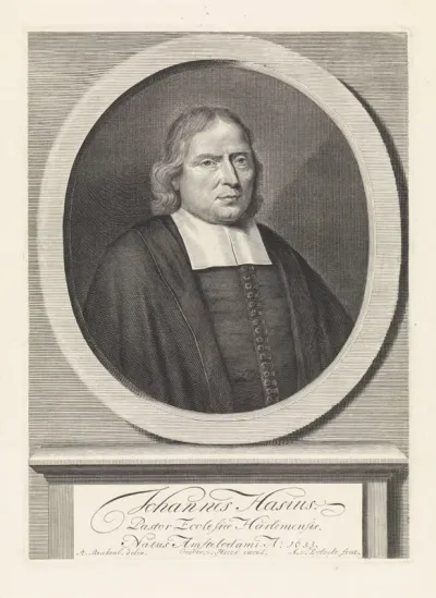 Portret van Johannes Hasius