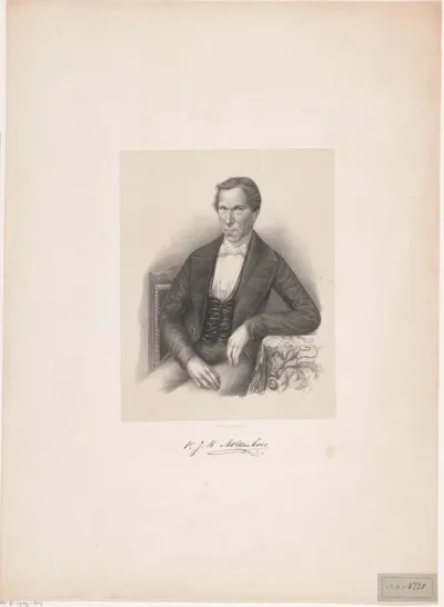 Portret van Johannes Hendrikus Molkenboer