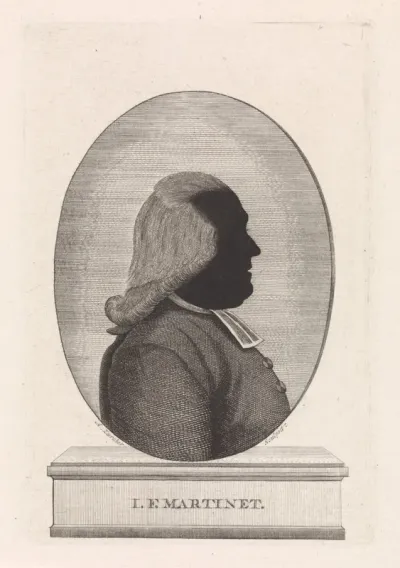 Portret van Johannes Henricus Scholten