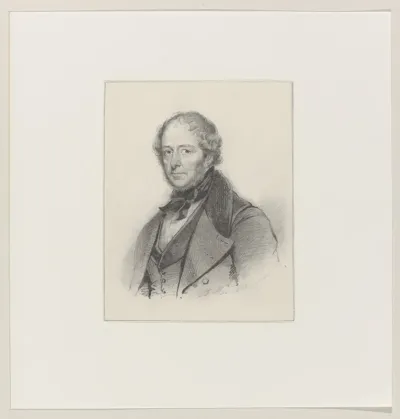 Portret van Johannes Hermanus Barend Koekkoek