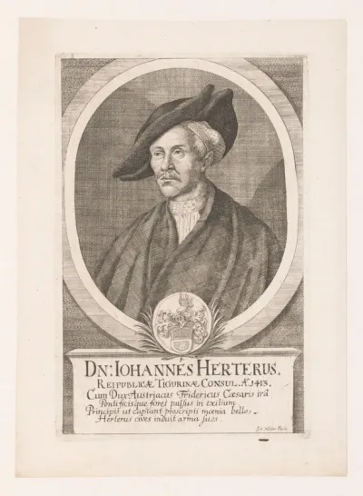 Portret van Johannes Herterus