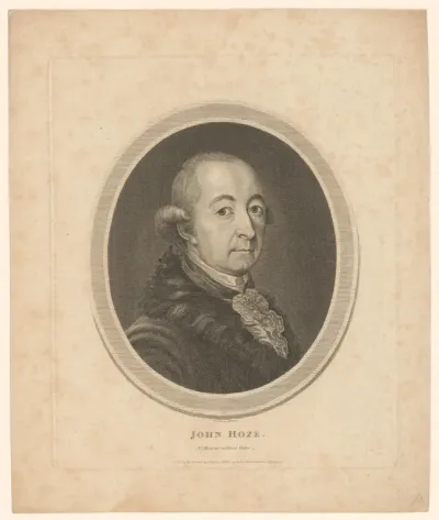 Portret van Johannes Hotze