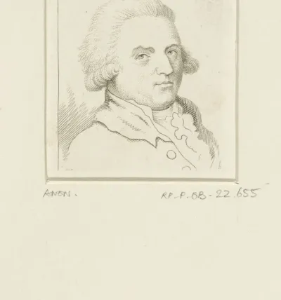 Portret van Johannes Huibert Prins