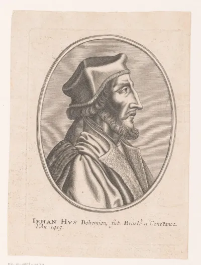 Portret van Johannes Hus