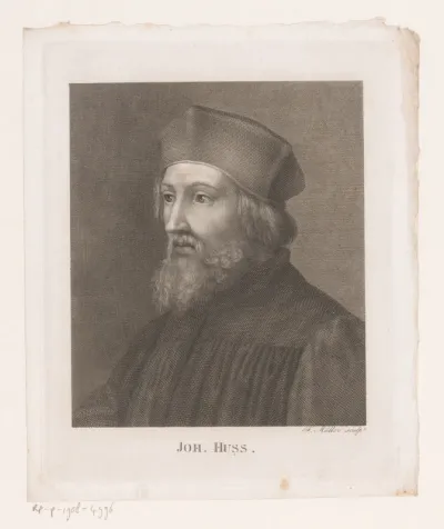 Portret van Johannes Hus