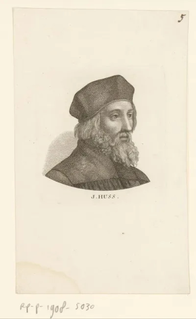 Portret van Johannes Hus