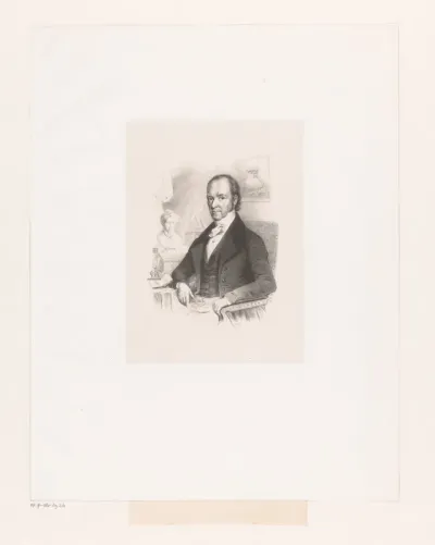 Portret van Johannes Immerzeel