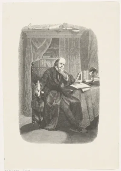 Portret van Johannes Immerzeel