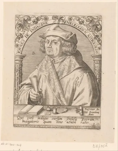 Portret van Johannes Indagine
