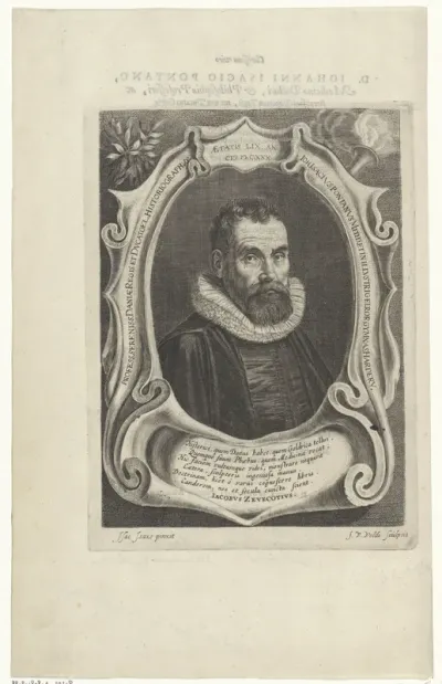 Portret van Johannes Isacius Pontanus
