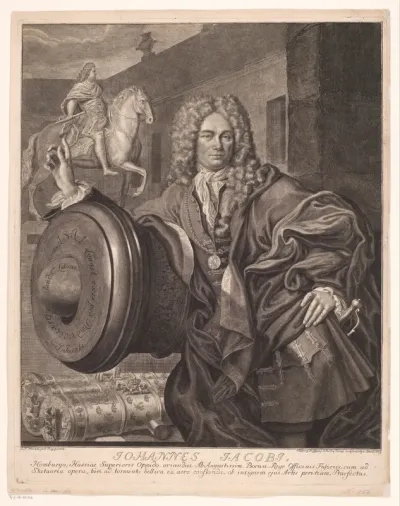 Portret van Johannes Jacobi