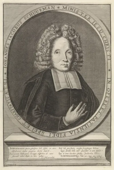 Portret van Johannes Jacobus Schuurman