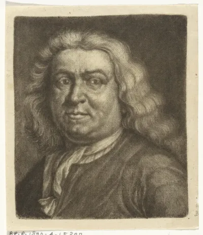 Portret van Johannes Jacobus Vitriarius