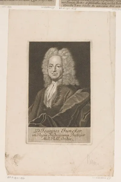 Portret van Johannes Juncker