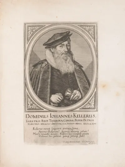Portret van Johannes Keller
