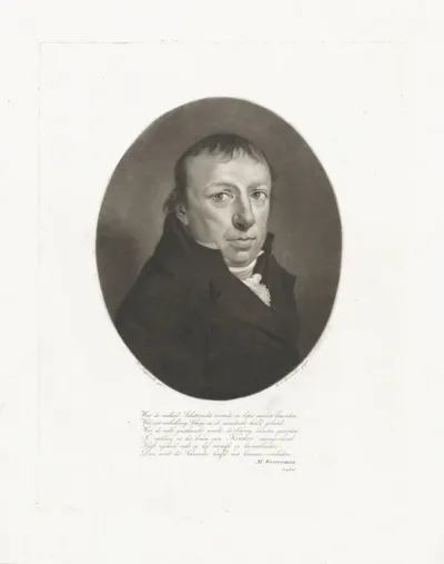 Portret van Johannes Kinker