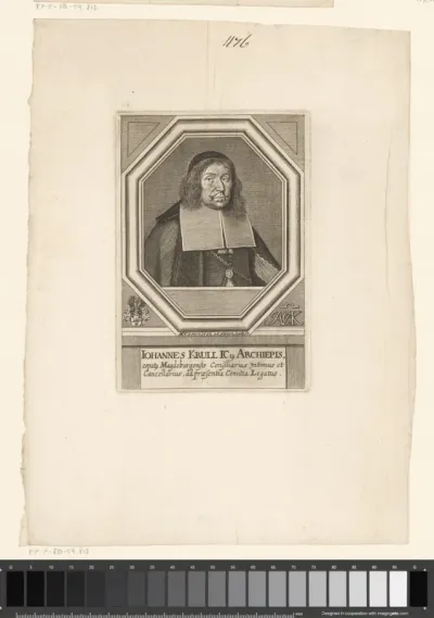 Portret van Johannes Krull