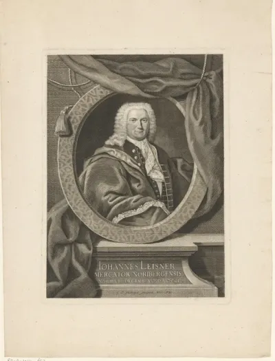 Portret van Johannes Leisner