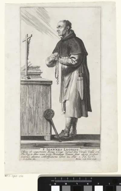 Portret van Johannes Leonius