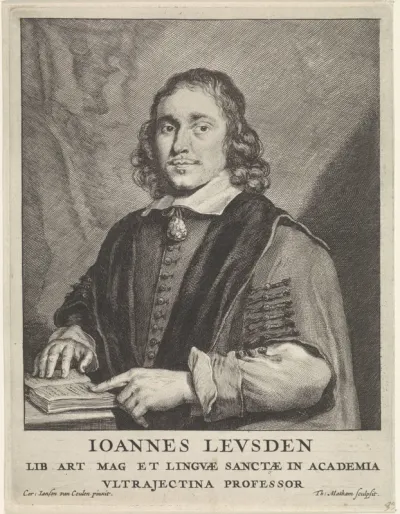 Portret van Johannes Leusden