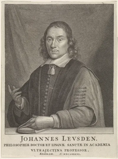 Portret van Johannes Leusden