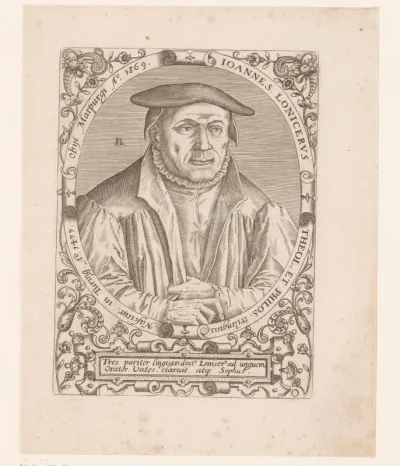 Portret van Johannes Lonicer