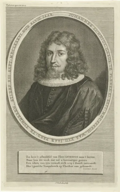 Portret van Johannes Lundius