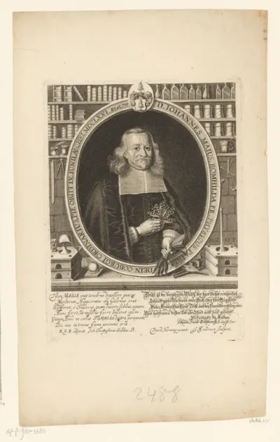Portret van Johannes Maius