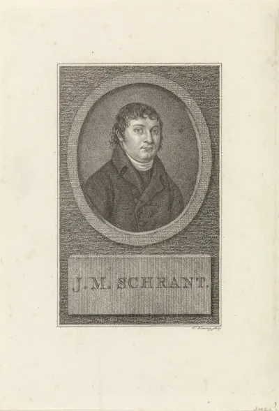 Portret van Johannes Matthias Schrant
