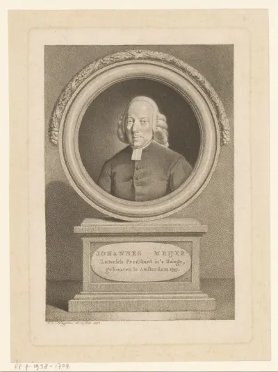 Portret van Johannes Meijer