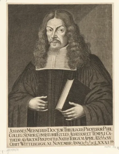 Portret van Johannes Meisner
