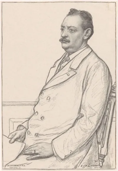 Portret van Johannes Messchaert