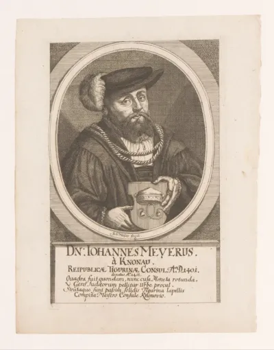 Portret van Johannes Meyerus