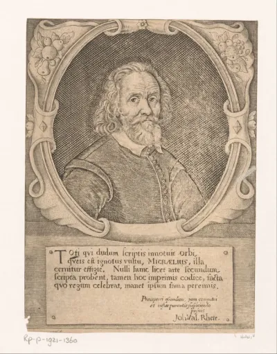 Portret van Johannes Micraelius