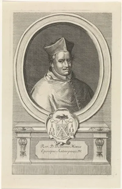 Portret van Johannes Miraeus