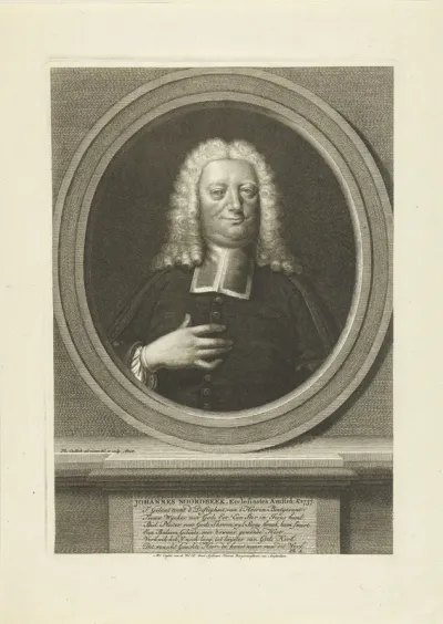Portret van Johannes Noordbeek