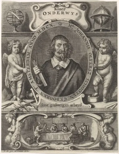 Portret van Johannes Olfersz. Schooten