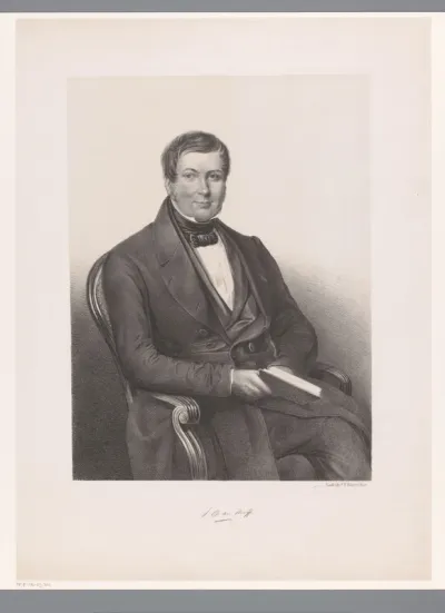 Portret van Johannes op den Hooff