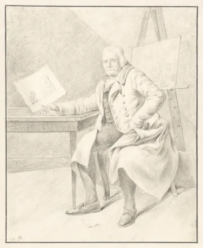 Portret van Johannes Petrus van Horstok